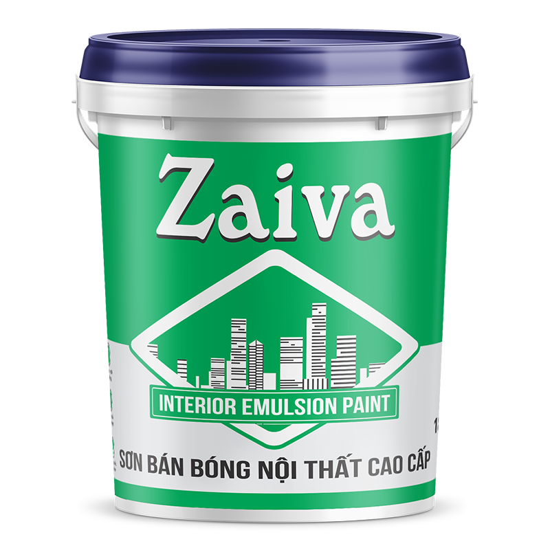 Sơn bán bóng nội thất cao cấp Zaiva